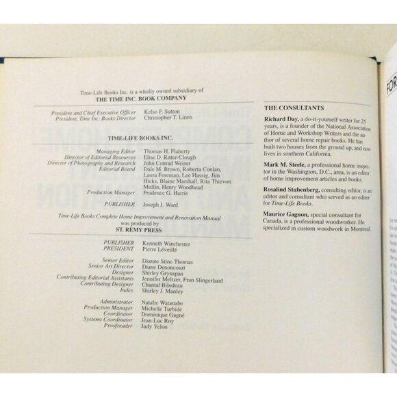 Time-Life Complete Home Improvement and Renovation Manual 1991 HBDJ - Picture 8 of 8